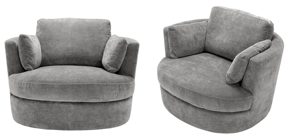 Кресло Eichholtz Chair Clarissa Grey Кресло Eichholtz Chair Clarissa Grey - Loft-Concept в Твери