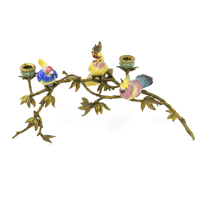 Подсвечник Birds On A Branch Eden Garden Мульти Подсвечник Birds On A Branch Eden Garden Мульти в Твери | Loft Concept