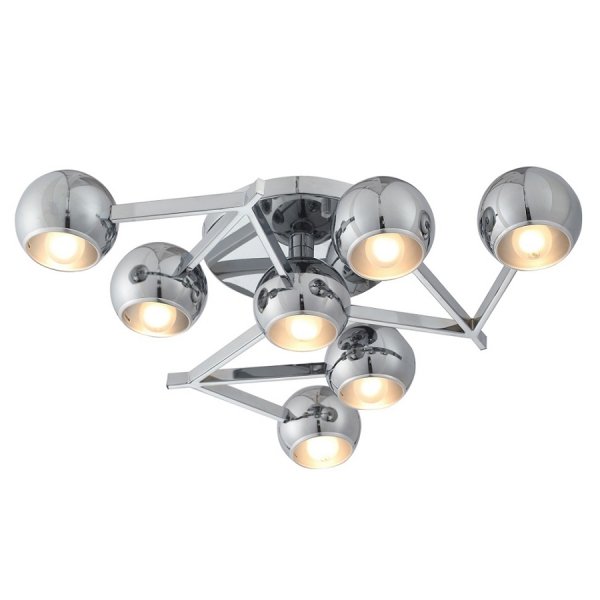 Потолочная люстра Galaxy Chandelier Chrome Хром Потолочная люстра Galaxy Chandelier Chrome Хром в Твери | Loft Concept
