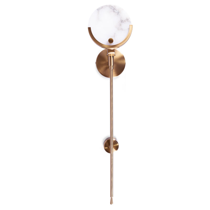 Бра Levanzo Sconce Золотой Белое матовое стекло Бра Levanzo Sconce Золотой Белое матовое стекло в Твери | Loft Concept