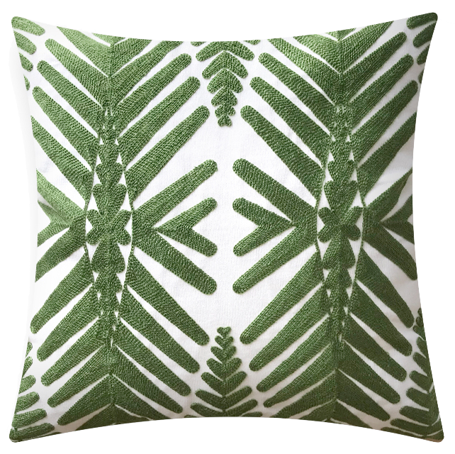 Декоративная подушка Green Ornament #1 Декоративная подушка Green Ornament #1 в Твери | Loft Concept