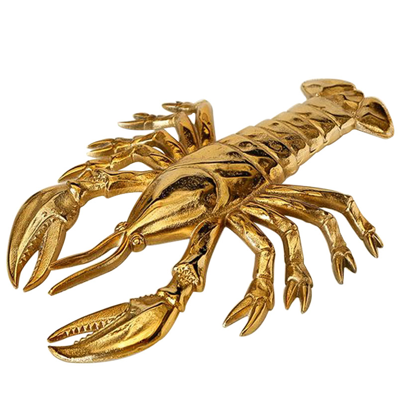 Статуэтка Golden Crayfish Золотой Статуэтка Golden Crayfish Золотой в Твери | Loft Concept