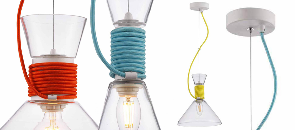 Подвесной Светильник Lamp With Multi-Colored Ropes Подвесной Светильник Lamp With Multi-Colored Ropes - Loft-Concept в Твери