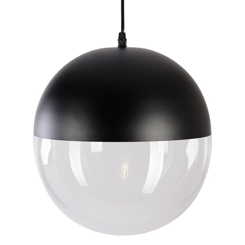 Подвесной светильник pendant lamp SPHERE 1 Черный Прозрачное Стекло Подвесной светильник pendant lamp SPHERE 1 Черный Прозрачное Стекло в Твери | Loft Concept