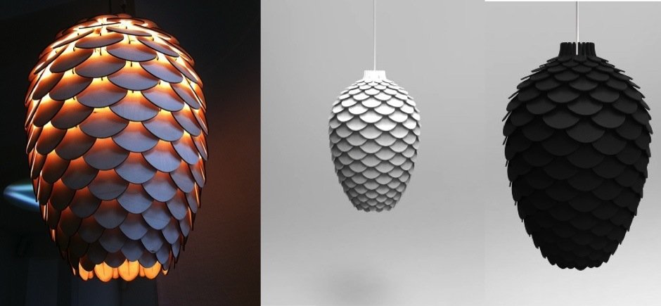 Люстра Pinecone Wooden King Люстра Pinecone Wooden King - Loft-Concept в Твери