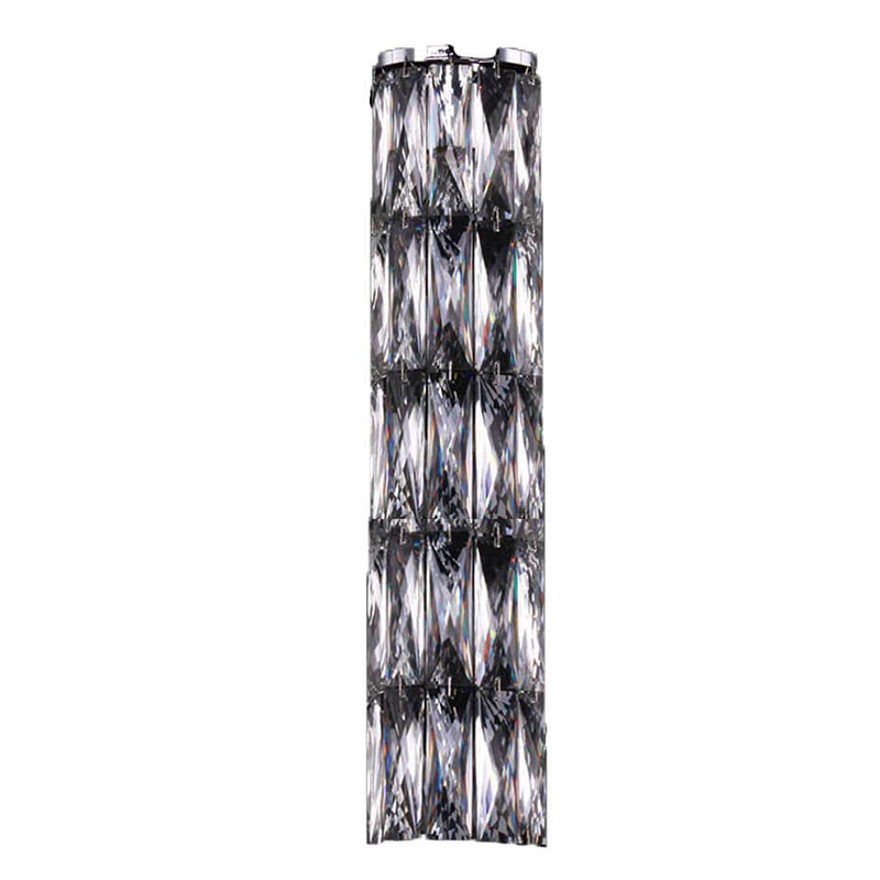 Бра Crystal Regena Chrome Wall Lamp 5 Хром Прозрачный (Transparent) Бра Crystal Regena Chrome Wall Lamp 5 Хром Прозрачный (Transparent) в Твери | Loft Concept
