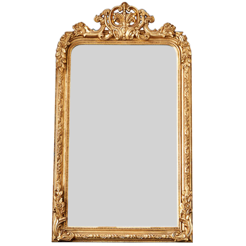Зеркало Aged Gold Mirror Винтажное Светлое Золото Античное зеркальное стекло Зеркало Aged Gold Mirror Винтажное Светлое Золото Античное зеркальное стекло в Твери | Loft Concept