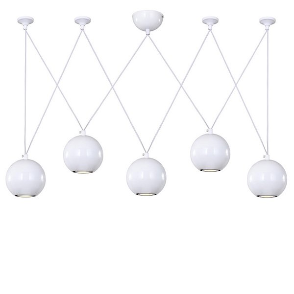 Подвесной светильник Multisphere Pendant White 5 Подвесной светильник Multisphere Pendant White 5 в Твери | Loft Concept