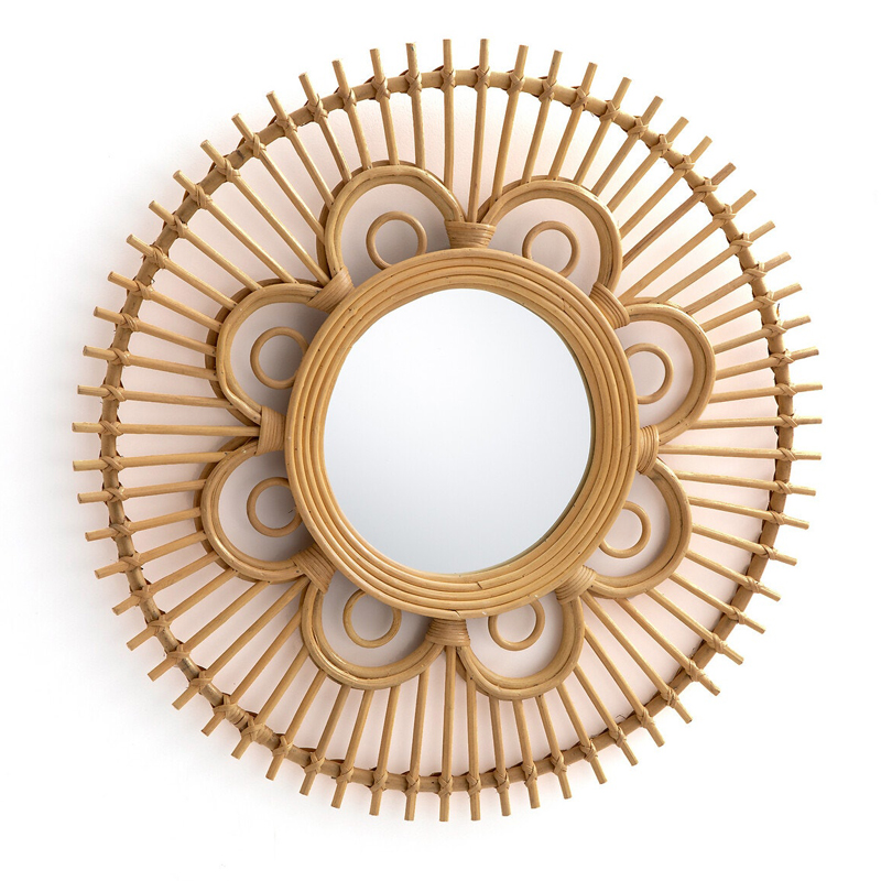 Зеркало Mirror Rattan Round D65 Зеркало Mirror Rattan Round D65 в Твери | Loft Concept