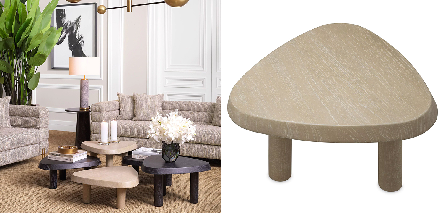 Кофейный стол Eichholtz Coffee Table Briel L Beige - фото