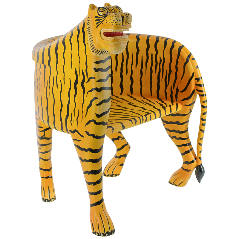 Кресло Tiger Armchair Желтый Черный Красный Кресло Tiger Armchair Желтый Черный Красный в Твери | Loft Concept