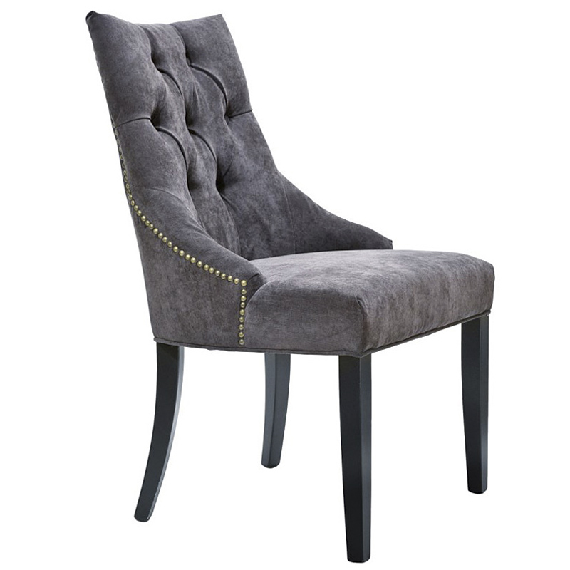 Стул Roper Chair Серый Черный Стул Roper Chair Серый Черный в Твери | Loft Concept