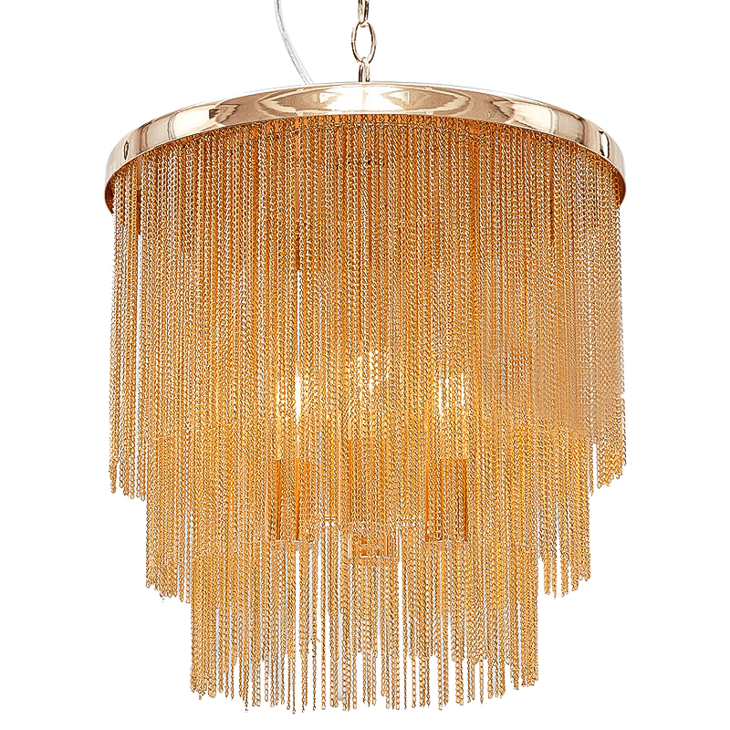 Люстра Atlantis Chain Cascade Bronze Chandelier Бронза Люстра Atlantis Chain Cascade Bronze Chandelier Бронза в Твери | Loft Concept