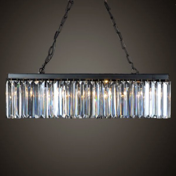 Люстра RH 1920 s ODEON Clear Glass Iron 90 Люстра RH 1920 s ODEON Clear Glass Iron 90 в Твери | Loft Concept
