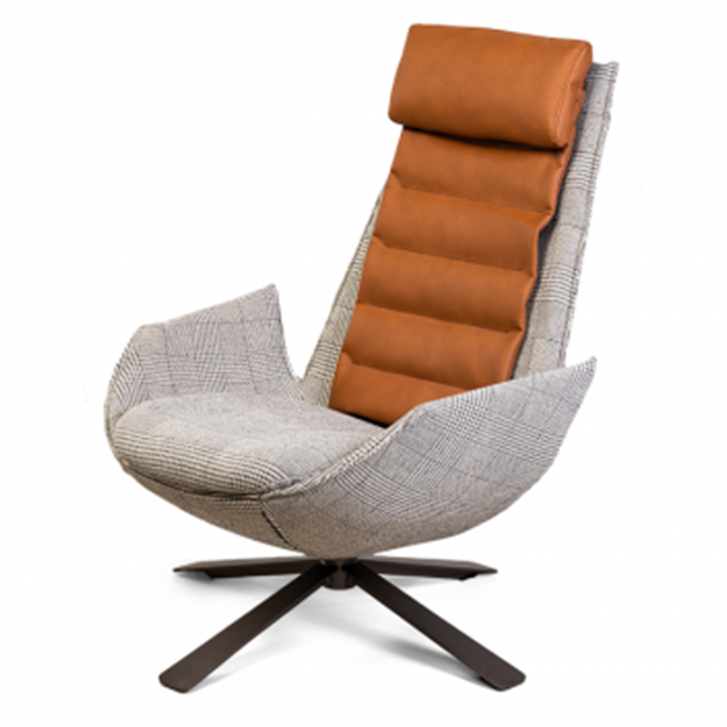 Кресло Karin Chair Светло-серый Оранжевый Кресло Karin Chair Светло-серый Оранжевый в Твери | Loft Concept