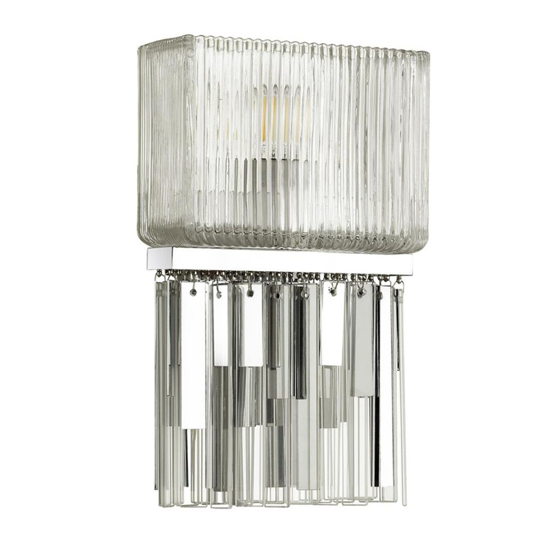 Бра Madelen Chrome Wall Lamp Хром Прозрачный (Transparent) Бра Madelen Chrome Wall Lamp Хром Прозрачный (Transparent) в Твери | Loft Concept