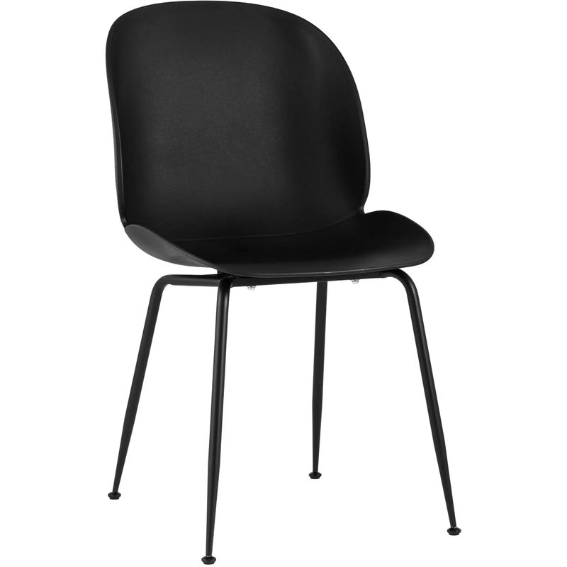 Стул Пластиковый Черный цвет Vendramin Chair Черный Стул Пластиковый Черный цвет Vendramin Chair Черный в Твери | Loft Concept