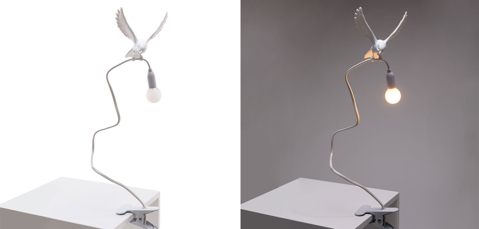 Настольная лампа Seletti Sparrow Landing Настольная лампа Seletti Sparrow Landing - Loft-Concept в Твери