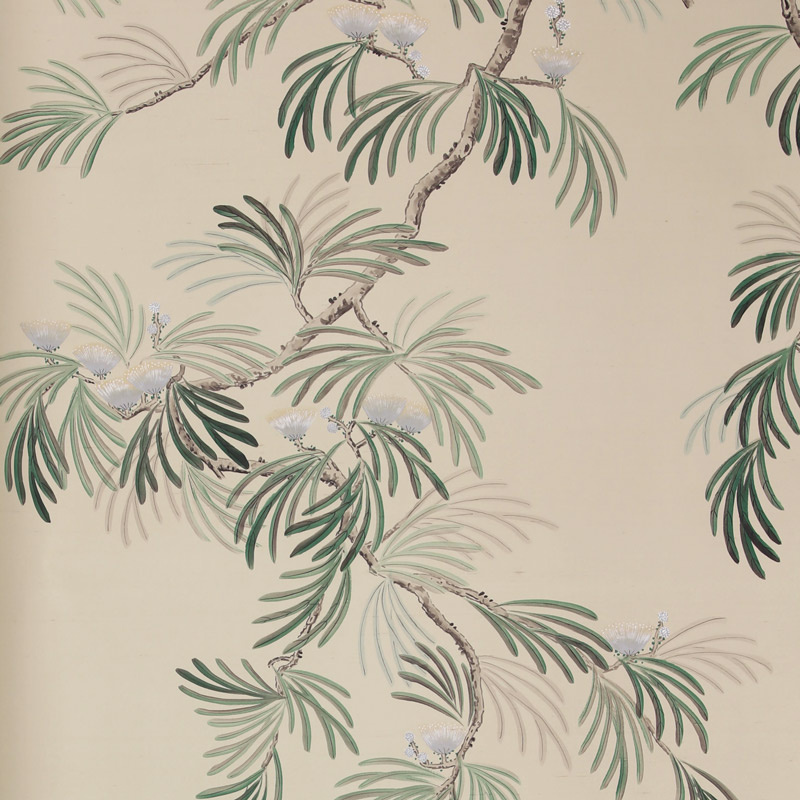 Обои ручная роспись Silk Tree Special Colurway on Sabbia slub silk Обои ручная роспись Silk Tree Special Colurway on Sabbia slub silk в Твери | Loft Concept