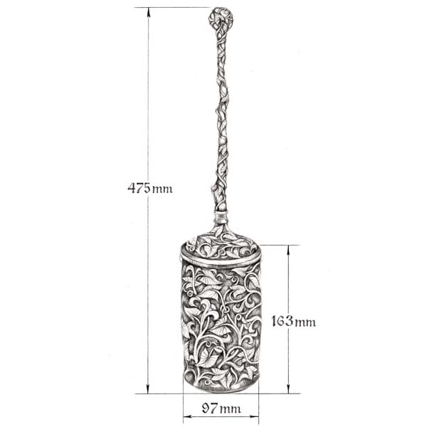 Ёрш для туалета Bronze Toilet Brush в Твери