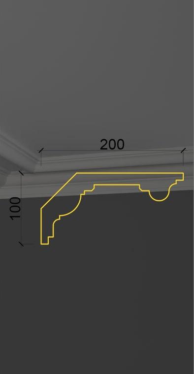 Гладкий карниз KT-20 Гладкий карниз KT-20 в Твери