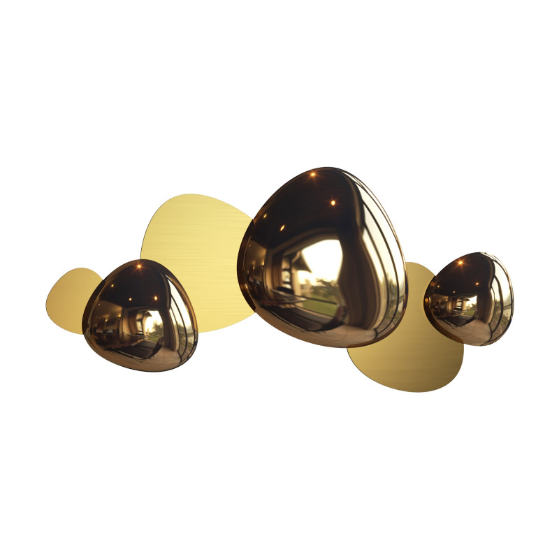 Бра Gold Matt & Gloss 2 Глянцевое золото матовое золото Бра Gold Matt & Gloss 2 Глянцевое золото матовое золото в Твери | Loft Concept