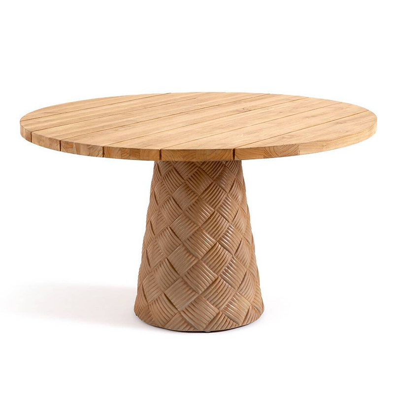 Стол Rumeu Round Table Бежевый Стол Rumeu Round Table Бежевый в Твери | Loft Concept