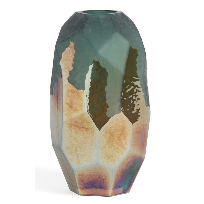 Ваза Giacomo Vase 35 Зеленый Золотой Ваза Giacomo Vase 35 Зеленый Золотой в Твери | Loft Concept