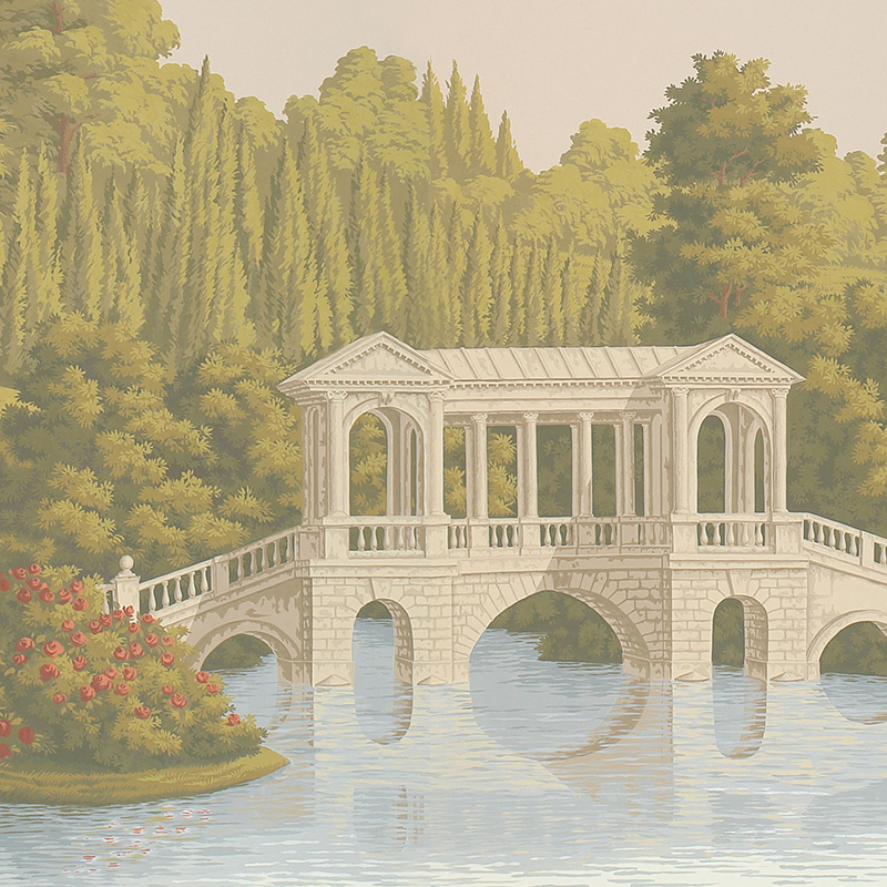 Обои ручная роспись English Landscape Special Colourway on scenic paper 2 Обои ручная роспись English Landscape Special Colourway on scenic paper 2 в Твери | Loft Concept