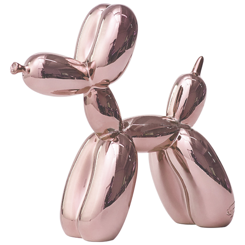 Статуэтка Jeff Koons Balloon Dog Chrome Pink Розовое золото Статуэтка Jeff Koons Balloon Dog Chrome Pink Розовое золото в Твери | Loft Concept