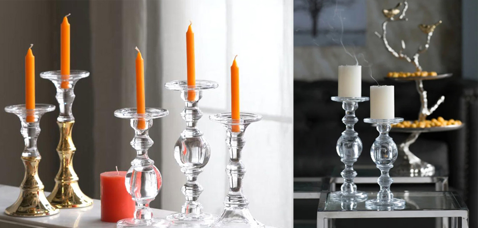 Подсвечник Glass Candlestick I Подсвечник Glass Candlestick I - Loft-Concept в Твери