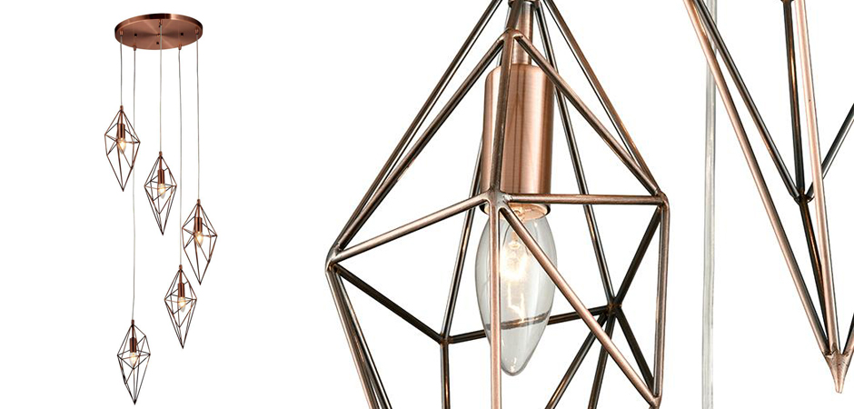 Люстра Volumetric Polygons Copper Люстра Volumetric Polygons Copper - Loft-Concept в Твери