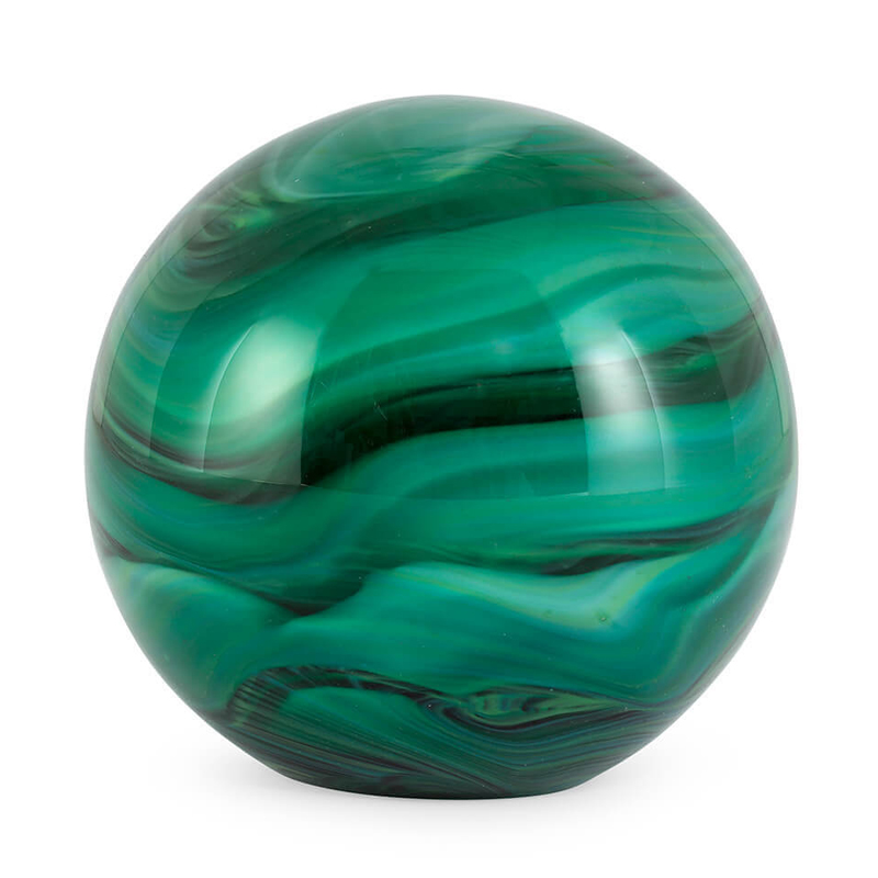 Статуэтка Ball Glass Malaki Изумрудный Статуэтка Ball Glass Malaki Изумрудный в Твери | Loft Concept