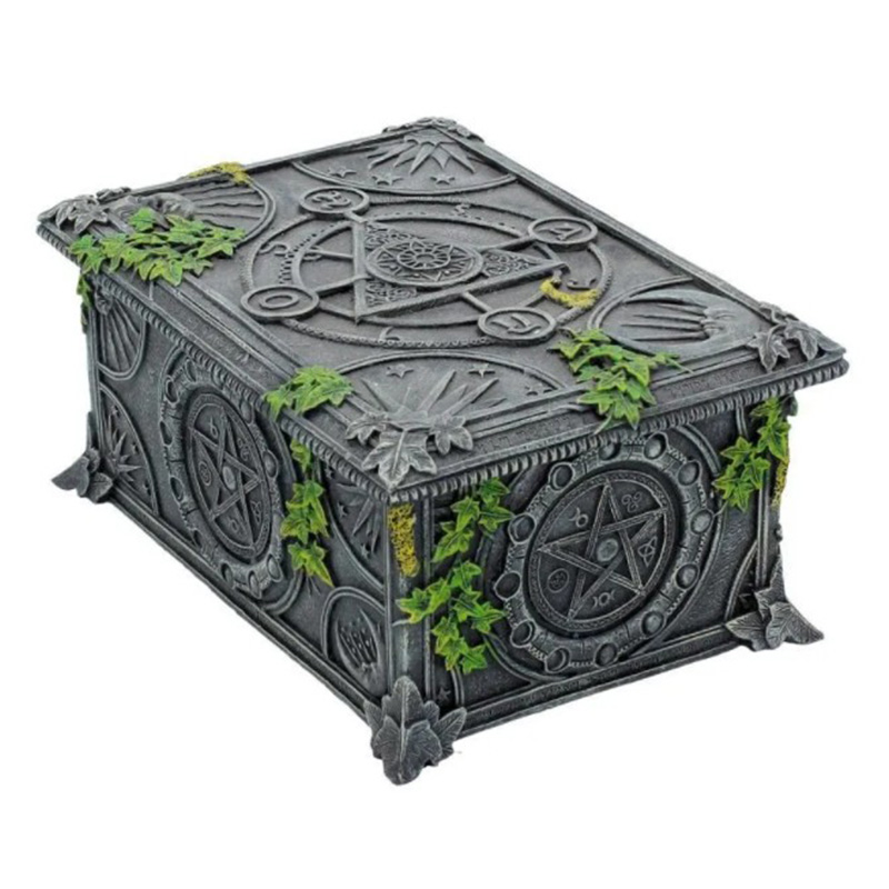 Шкатулка Wiccan Pentagram Серый Шкатулка Wiccan Pentagram Серый в Твери | Loft Concept