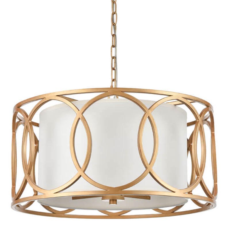 Люстра Anetoun Chandelier Золотой Белый Люстра Anetoun Chandelier Золотой Белый в Твери | Loft Concept
