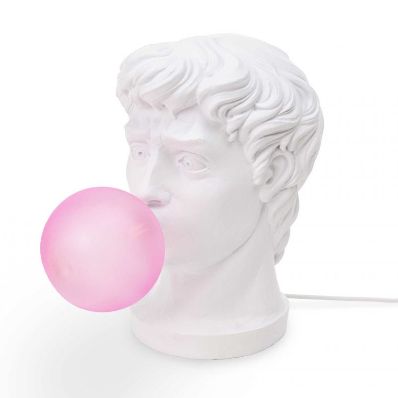 Настольная лампа Seletti Wonder times Белый Розовый Настольная лампа Seletti Wonder times Белый Розовый в Твери | Loft Concept