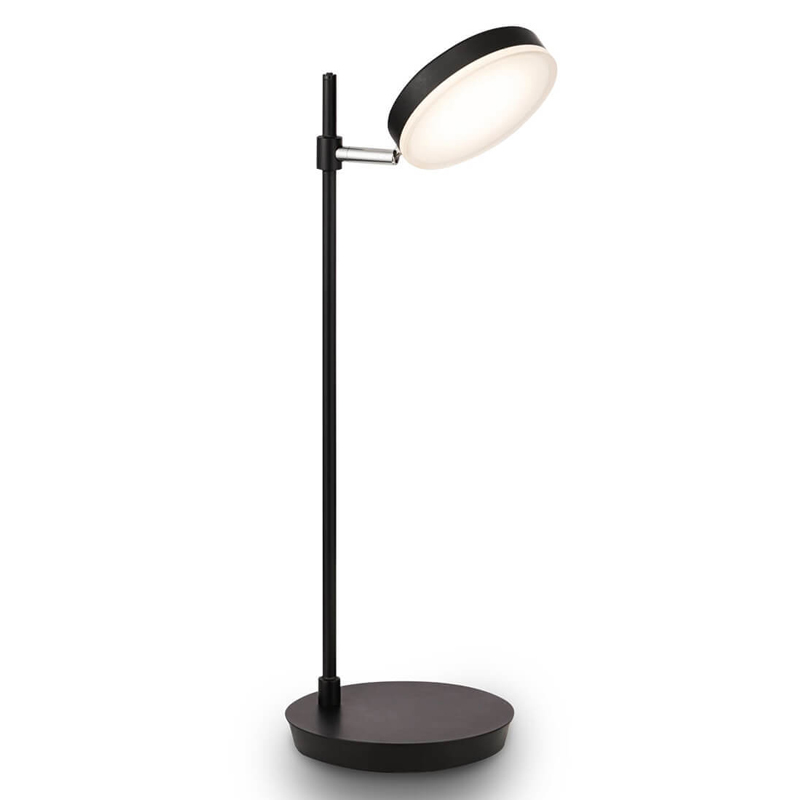 Настольная лампа Maxine Light Table Lamp Черный Белый Настольная лампа Maxine Light Table Lamp Черный Белый в Твери | Loft Concept