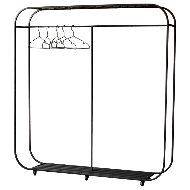 Рейл Hughes Industrial Metal Rust Clothes Rail Черный Рейл Hughes Industrial Metal Rust Clothes Rail Черный в Твери | Loft Concept