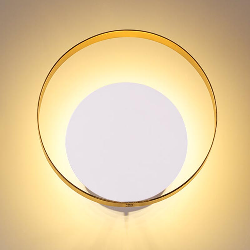 Бра Globo Ocular Sconce Circle White Золотой Белый Бра Globo Ocular Sconce Circle White Золотой Белый в Твери | Loft Concept