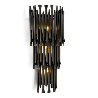 Бра MATHENY III WALL LAMP by DELIGHTFULL Black Черный матовый Бра MATHENY III WALL LAMP by DELIGHTFULL Black Черный матовый в Твери | Loft Concept
