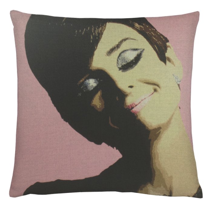 Декоративная подушка Audrey Hepburn 4 Дымчатая Роза Декоративная подушка Audrey Hepburn 4 Дымчатая Роза в Твери | Loft Concept
