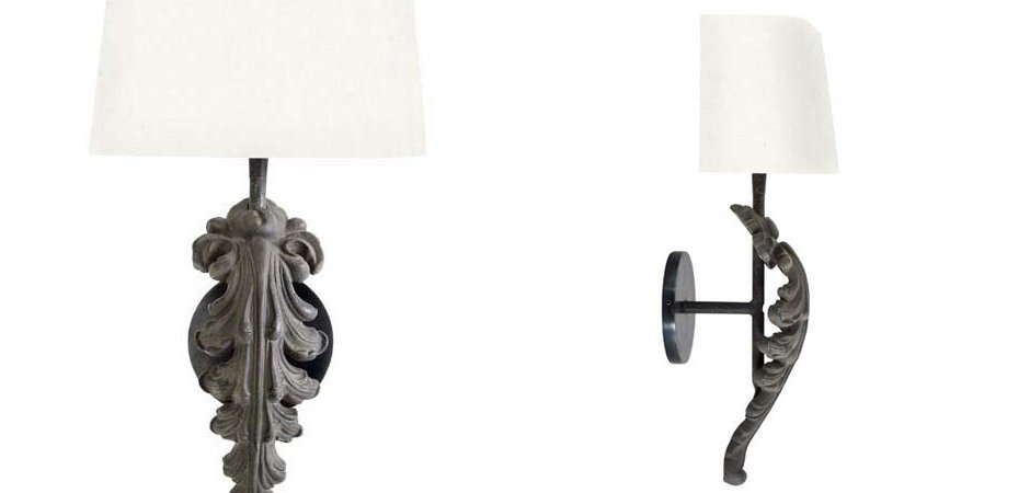 Бра Eichholtz Wall Lamp Beau Site Antique green+White Бра Eichholtz Wall Lamp Beau Site Antique green+White - Loft-Concept в Твери
