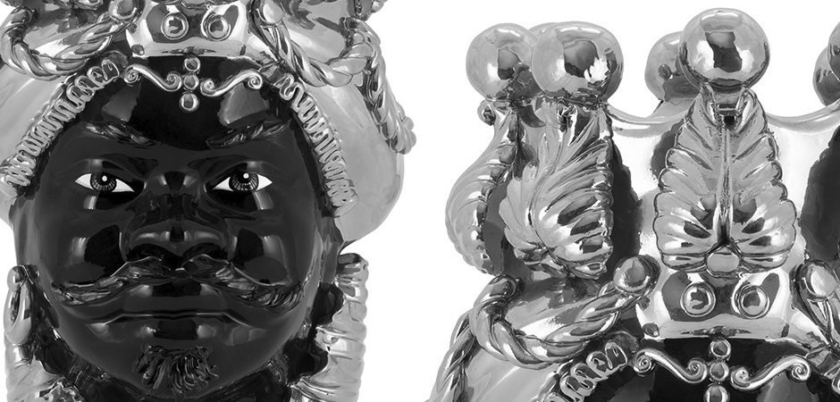 Ваза VASE MORO MAN BIG DREAMS silver Ваза VASE MORO MAN BIG DREAMS silver - Loft-Concept в Твери