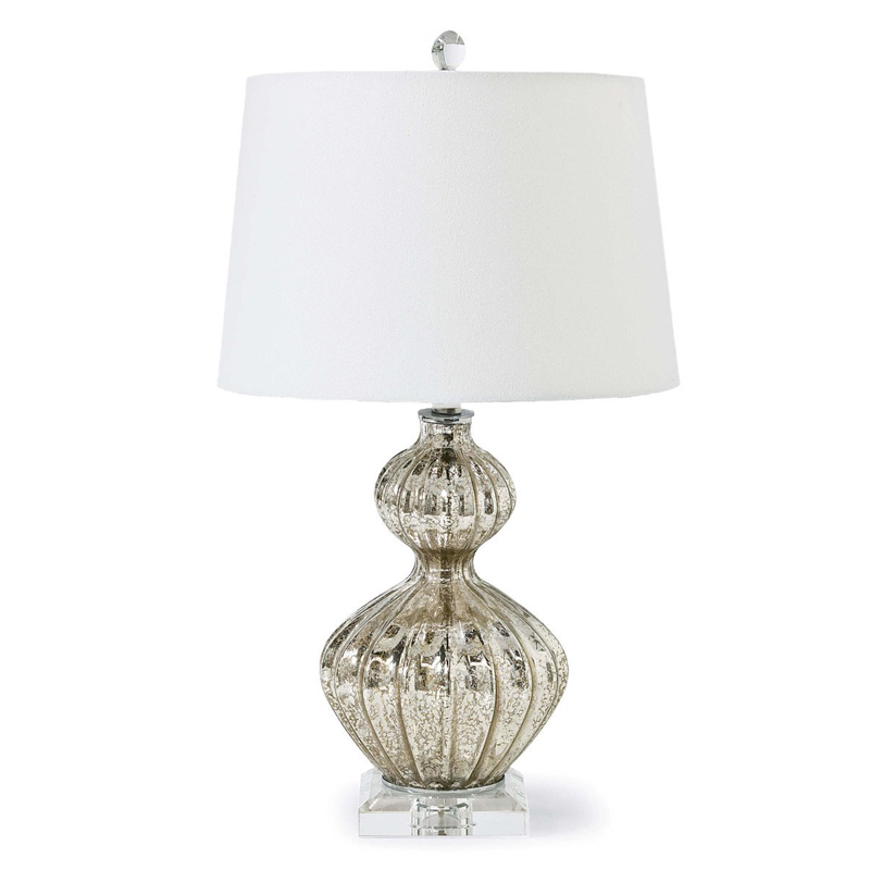 Настольная лампа Loraine Silver Table lamp Серебряный Настольная лампа Loraine Silver Table lamp Серебряный в Твери | Loft Concept