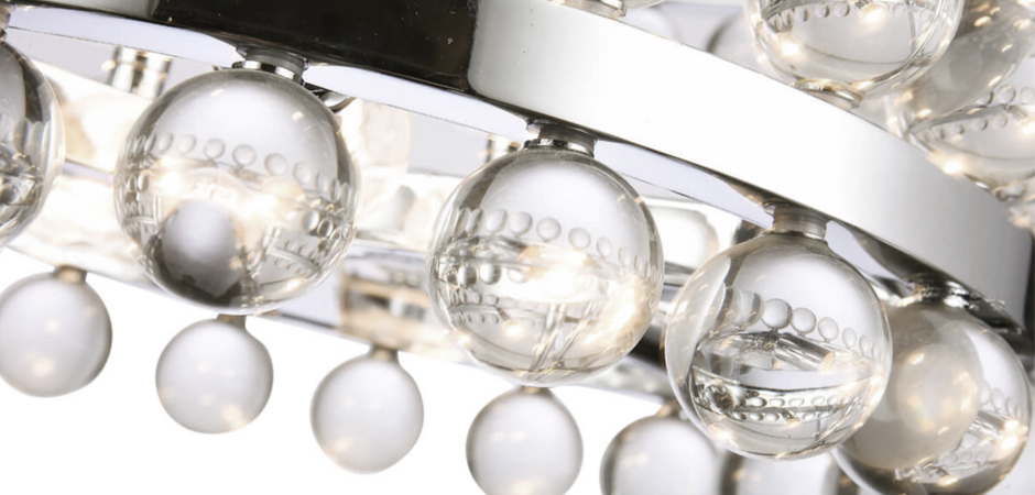 Sacramento Transparent Balls One Circle Chandelier Sacramento Transparent Balls One Circle Chandelier - Loft-Concept в Твери