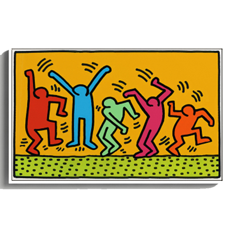 Постер Keith Haring 5 Мульти Постер Keith Haring 5 Мульти в Твери | Loft Concept