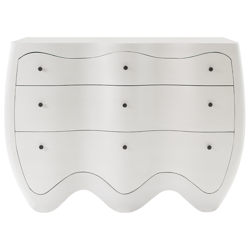 Комод WAVES Kelly Wearstler Chest of Drawers Белый Комод WAVES Kelly Wearstler Chest of Drawers Белый в Твери | Loft Concept