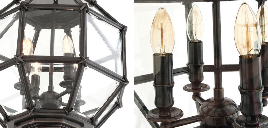 Люстра Lantern Owen Bronze S - Loft-Concept в Твери