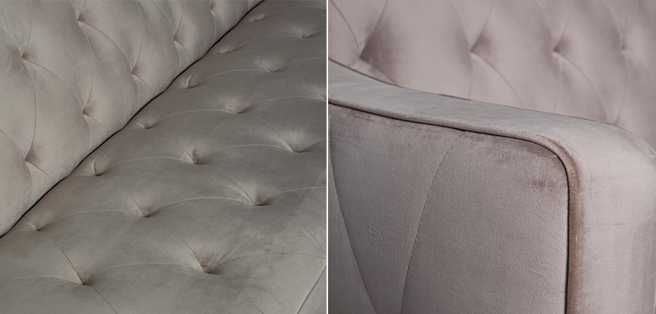 Диван Abbyson Emily Tufted Sofa Gray Диван Abbyson Emily Tufted Sofa Gray - Loft-Concept в Твери