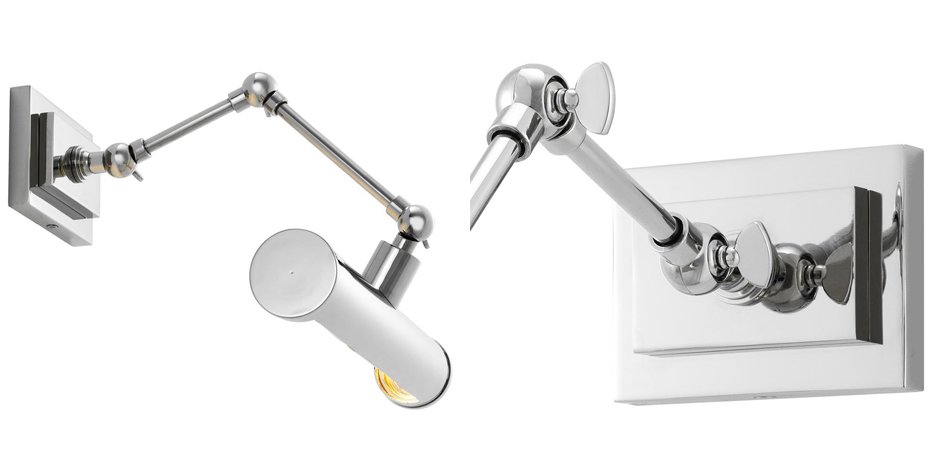 Бра Eichholtz Wall Lamp Pacific Nickel - Loft-Concept в Твери